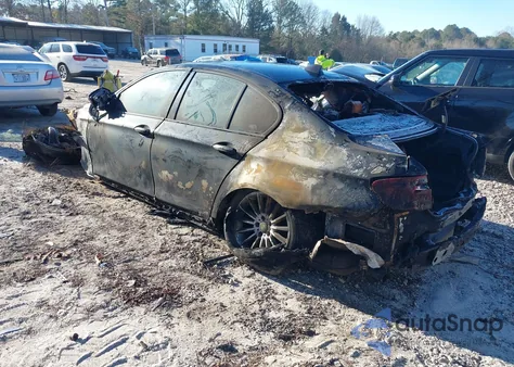 2013 BMW Activehybrid 5 from USA, damaged, VIN WBAFZ9C52DC751999